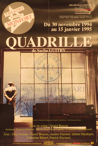 l'affiche originale: Quadrille