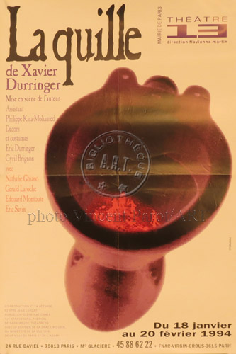 l'affiche originale: La Quille