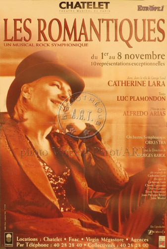 l'affiche originale: Les Romantiques