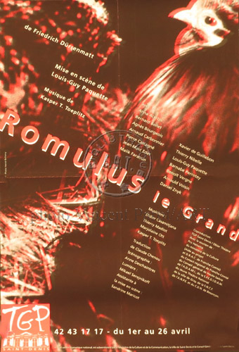 l'affiche originale: Romulus le grand