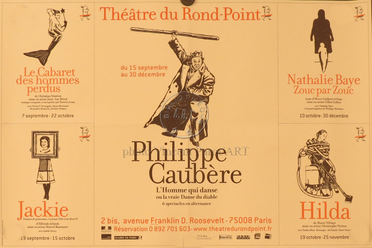 l'affiche originale: L’Homme qui danse