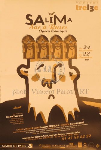 l'affiche originale: Salima Sac à ruses