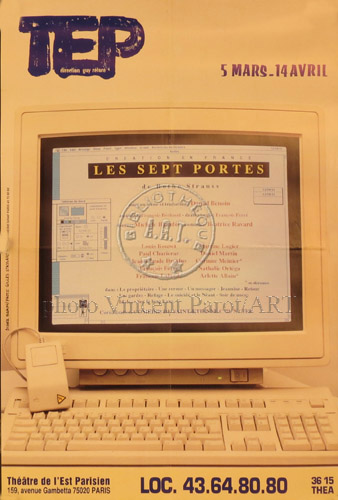 l'affiche originale: Les Sept portes