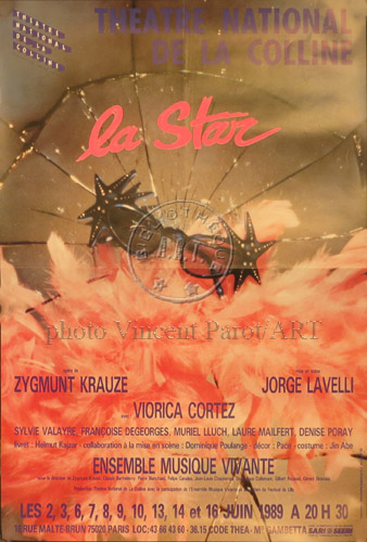 l'affiche originale: La Star *