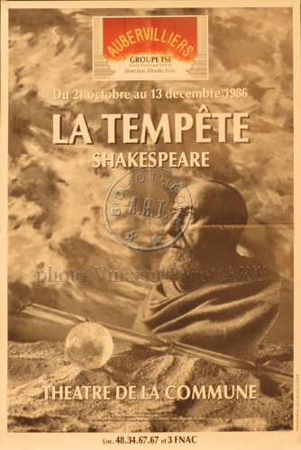 l'affiche originale: La Tempête