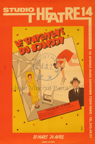 l'affiche originale: Le Tintement du bourdon