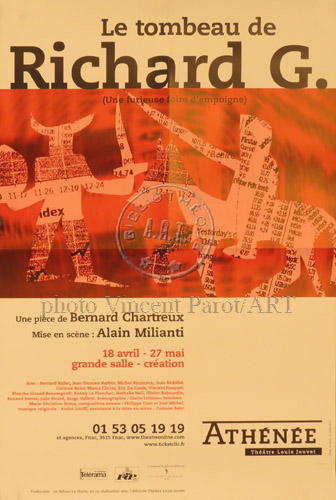 l'affiche originale: Le Tombeau de Richard G.