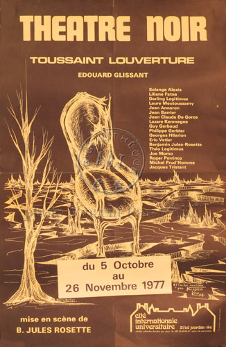 l'affiche originale: Toussaint Louverture