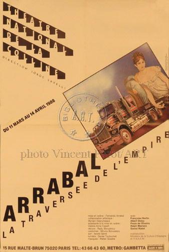 l'affiche originale: La Traversée de l'empire