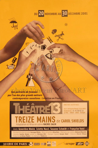 l'affiche originale: Treize mains
