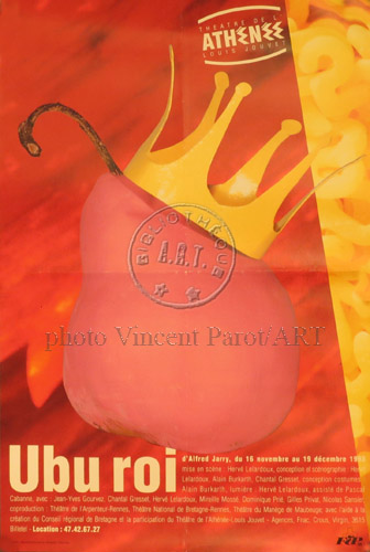 l'affiche originale: Ubu roi