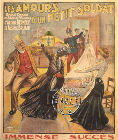 l'affiche originale: Les Amours d'un petit soldat
