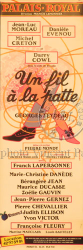 l'affiche originale: Un fil à la patte