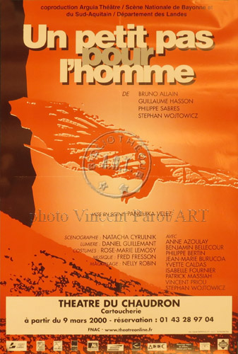 l'affiche originale: Un petit pas pour l'homme