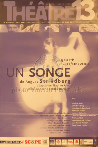 l'affiche originale: Un songe