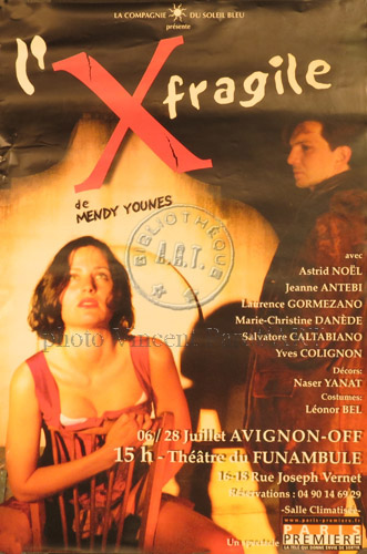 l'affiche originale: Xfragile