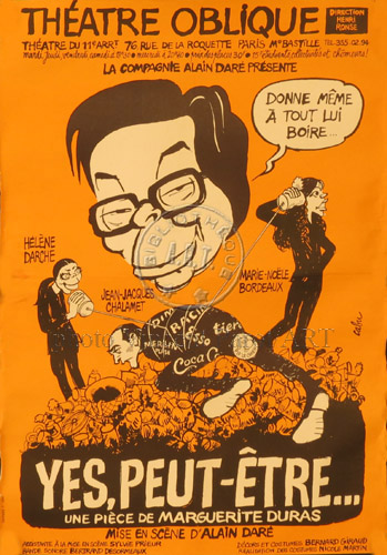 l'affiche originale: Yes, peut-être...