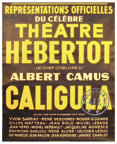 l'affiche originale: Caligula