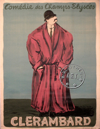 l'affiche originale: Clérambard *