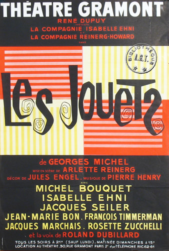 l'affiche originale: Les Jouets