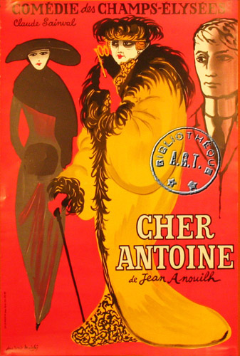 l'affiche originale: Cher Antoine