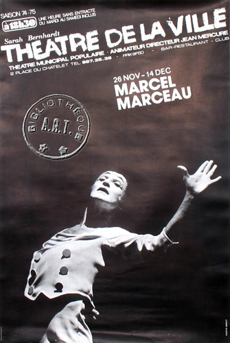 l'affiche originale: Marcel Marceau
