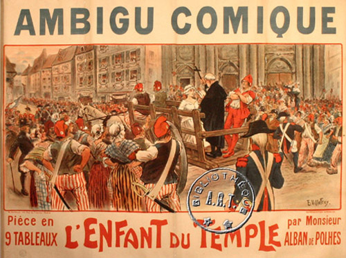 l'affiche originale: L'Enfant du temple