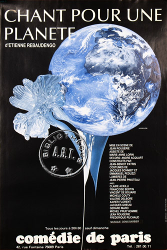l'affiche originale: Chant pour une planète