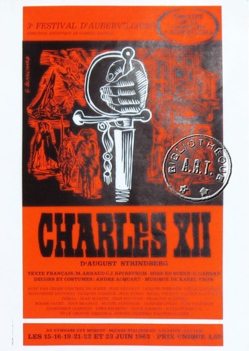 l'affiche originale: Charles XII