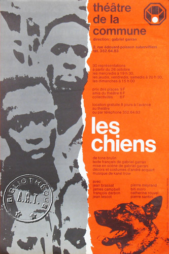 l'affiche originale: Les Chiens