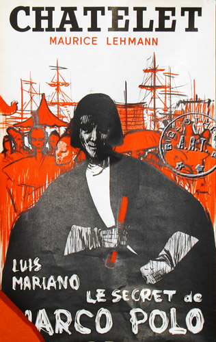 l'affiche originale: Le Secret de Marco Polo