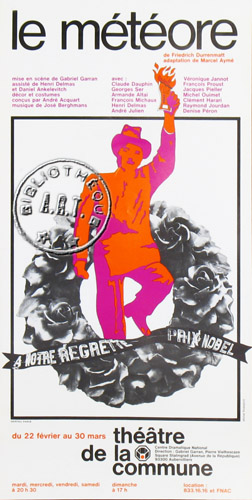 l'affiche originale: Le Météore