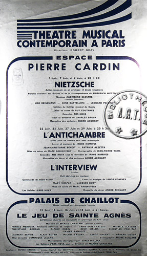 l'affiche originale: Nietzsche