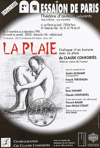 l'affiche originale: La Plaie