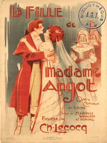 l'affiche originale: La Fille de Madame Angot