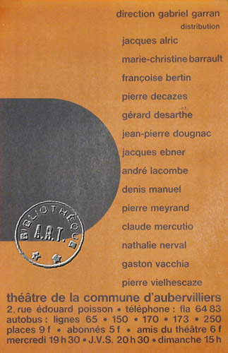 l'affiche originale: Andorra