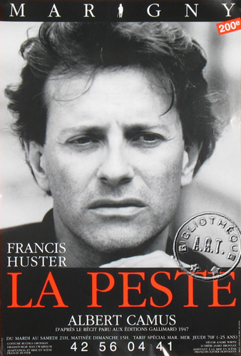 l'affiche originale: La Peste