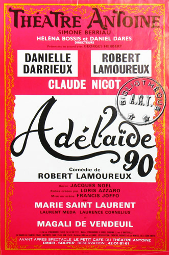l'affiche originale: Adélaïde 90