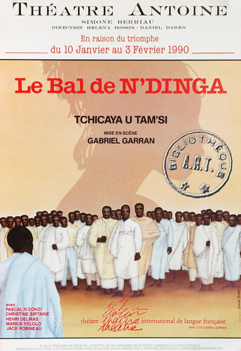 l'affiche originale: Le Bal de N'Dinga