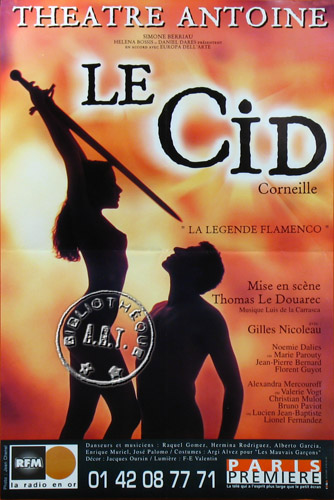 l'affiche originale: Le Cid