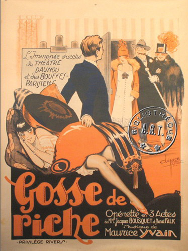 l'affiche originale: Gosse de riche