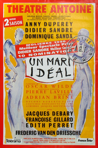 l'affiche originale: Un mari idéal
