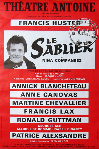 l'affiche originale: Le Sablier