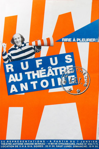 l'affiche originale: Rire à pleurer !