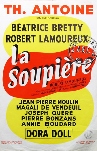 l'affiche originale: La Soupière *