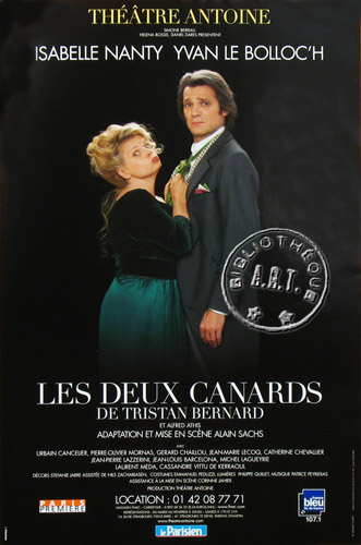 l'affiche originale: Les Deux canards