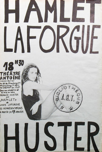 l'affiche originale: Hamlet