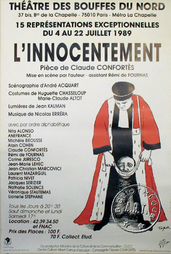 l'affiche originale: L'Innocentement