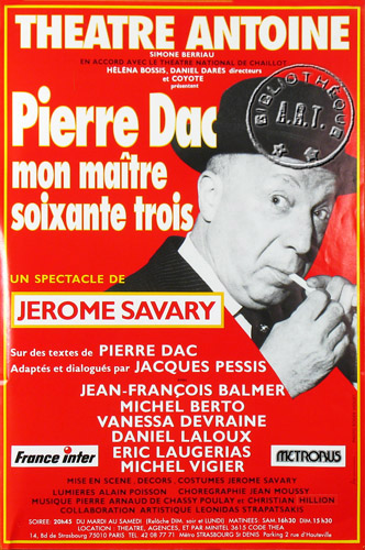 l'affiche originale: Mon maître soixante trois