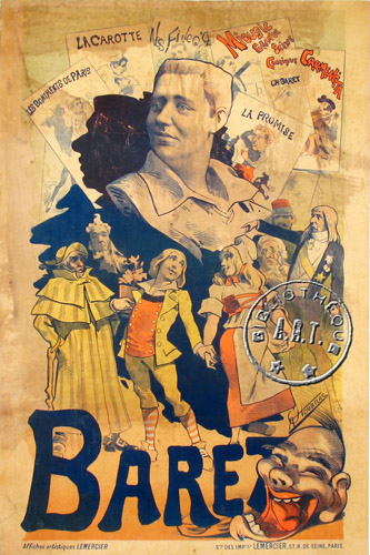 l'affiche originale: Baret